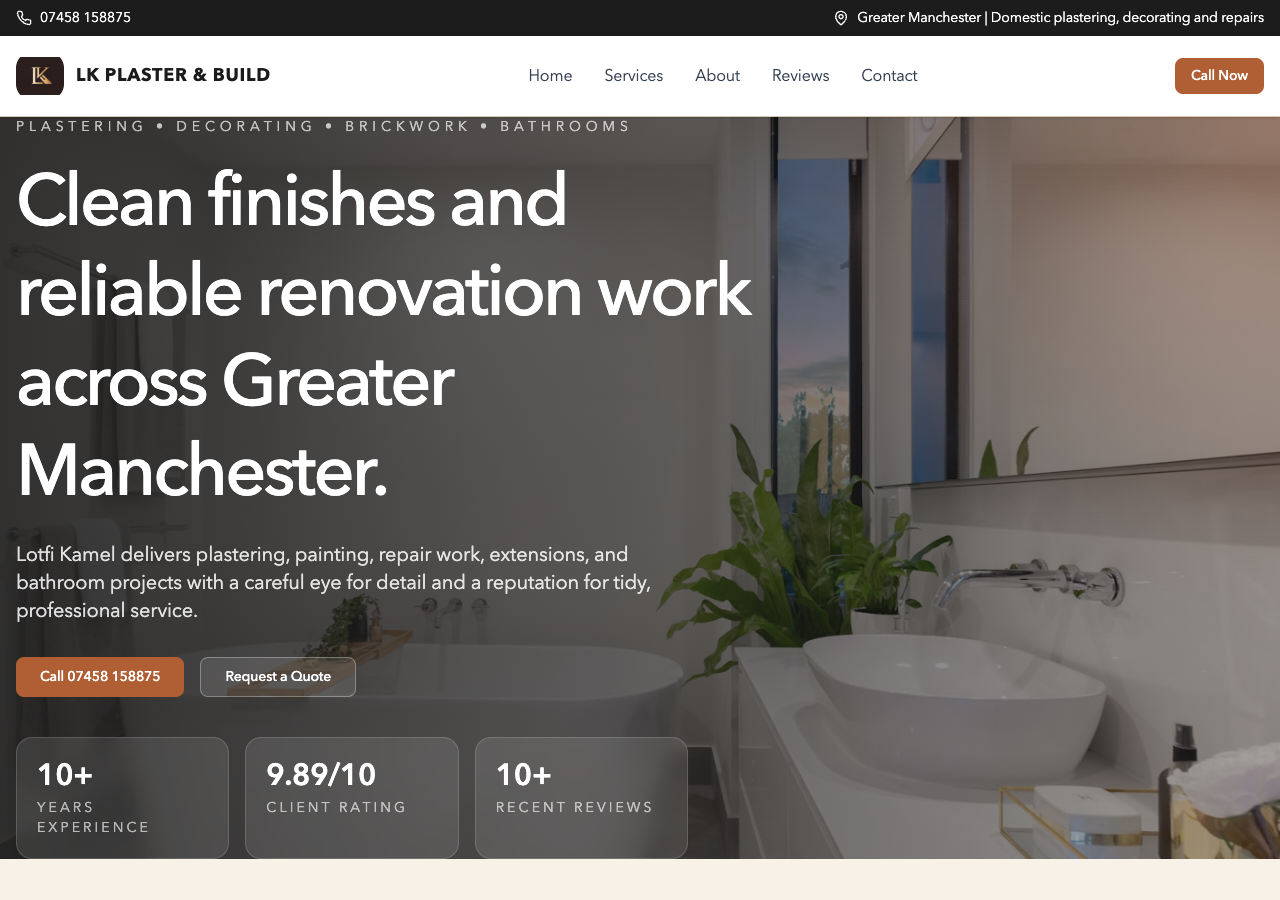 LK Plaster and Build